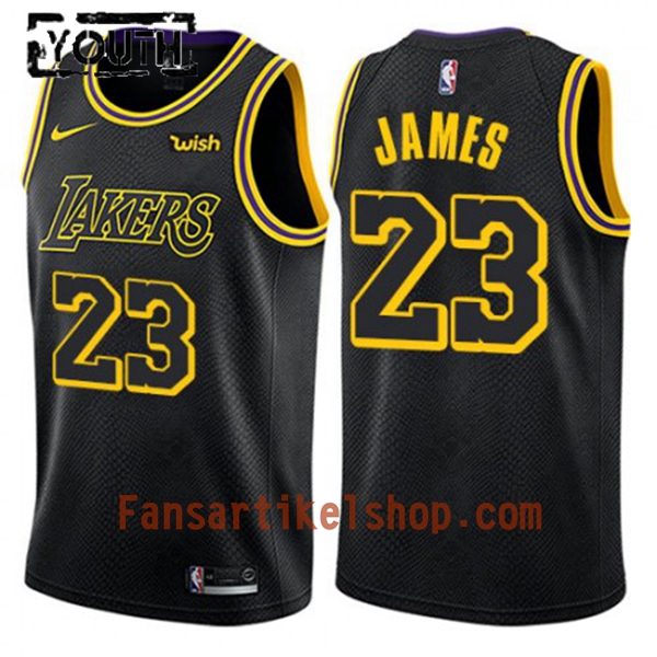 NBA Los Angeles Lakers Trikot LeBron James 23 Nike City Edition Swingman - Kinder NBA Los Angeles Lakers Trikot LeBron James 23 Nike City Edition Swingman - Kinder